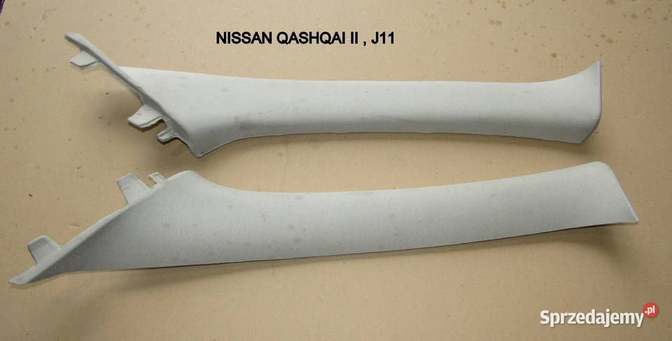 NAKŁADKAOSŁONA SŁUPKÓW PRZEDNICH NISSAN QASHQAI osobowe łódzkie Mysłaków