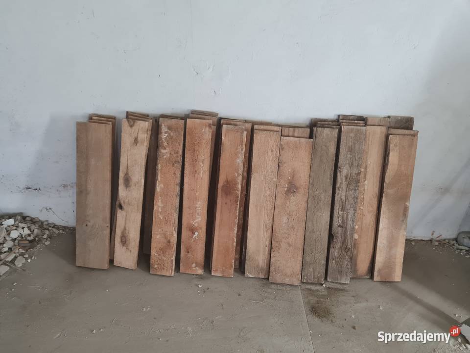 Stara deska sosnowa rustykalna Brzeg