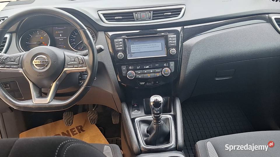 Nissan Qashqai lift 2018r podgrzewane fotele Qashqai lubelskie