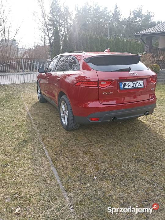 Sprzedam Jaguar Fpace garażowany mazowieckie Płońsk
