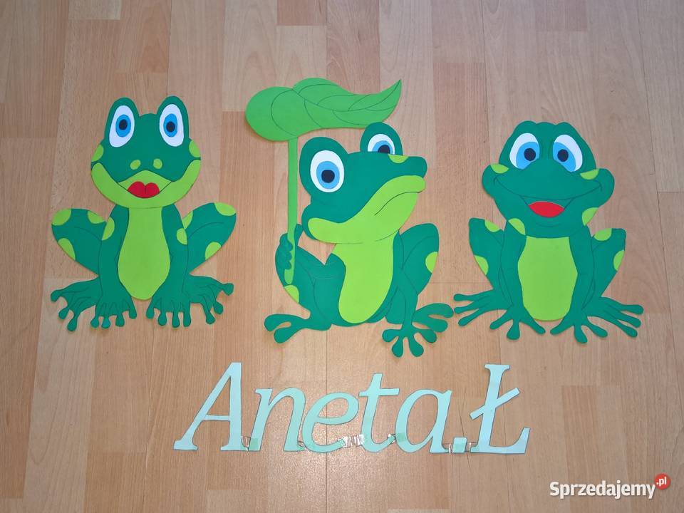 Dekoracje dwustronne okienne wiosenne z brystolu Pozostałe mazowieckie