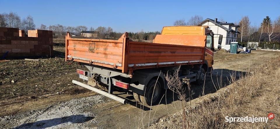 Mercedes atego wywrotka specjalny