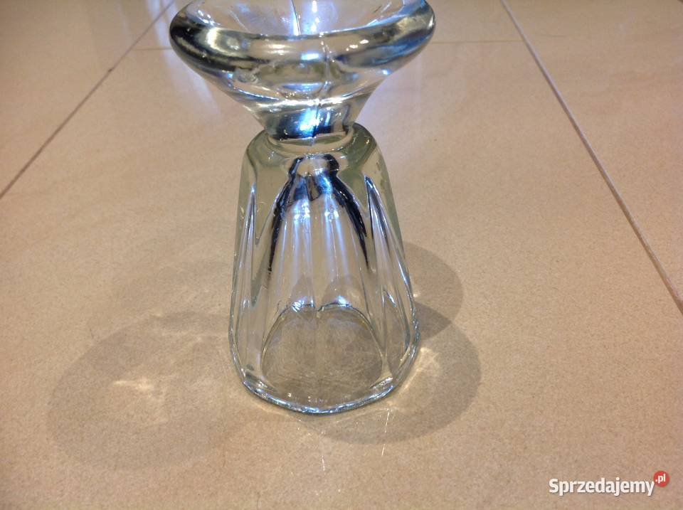 Stary Kieliszek Karczmiak Grube Szkło Nowa Sól