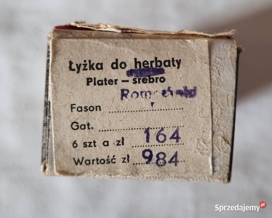 Widelczyki do ciasta 6 Hefra styl romański mazowieckie Warszawa