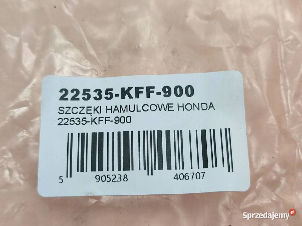 SPRZĘGŁO OKŁADZINY HONDA FES125 PANTHEON