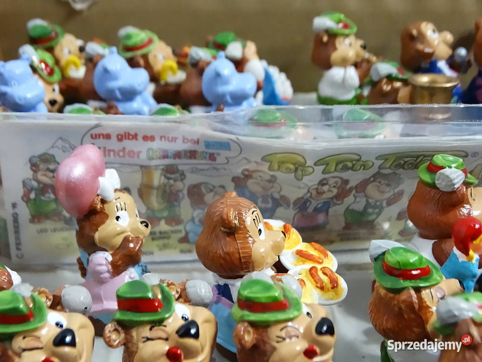 Zestaw figurek Kinder Niespodzianka Niedźwiadki Figurki