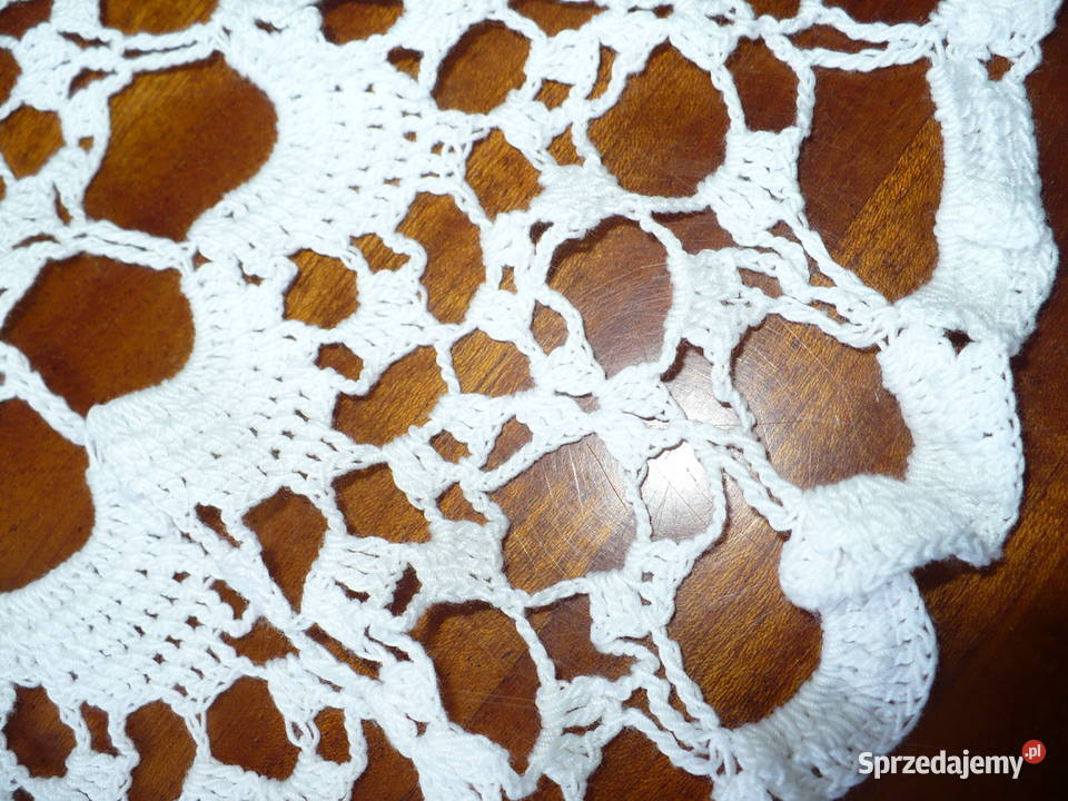 Serwetki haftowane 4 sztuki dolnośląskie Lubin