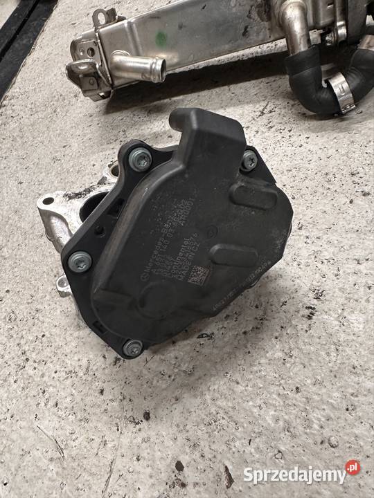 EGR om651 Mercedes tak na zdjęciu komplet
