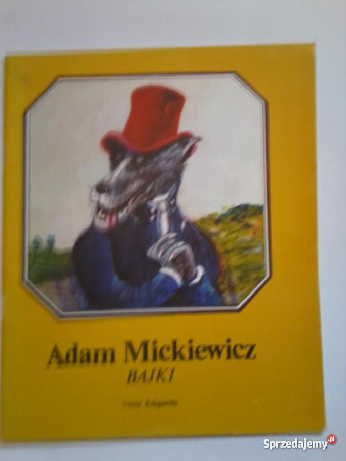 Bajki Adam Mickiewicz Kolorowe ilustracje Książki dla dzieci Warszawa sprzedam