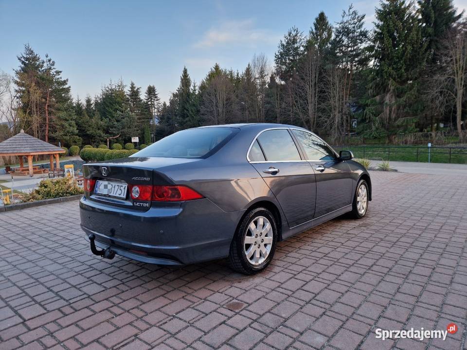 Honda Accord VII Lift Executive Skóra Navi Zarejestrowany w Polsce Ryglice