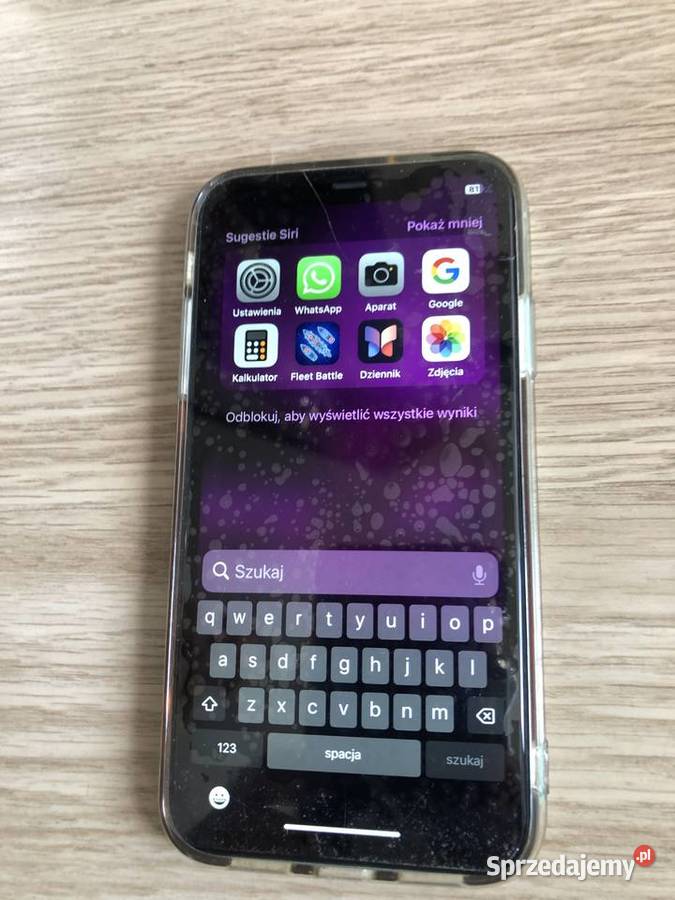Używany iPhone 11 128 GB nowy ekran i plecki Sulejówek