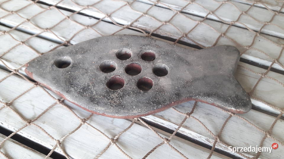 Ryba ceramiczna ręcznie wykonana