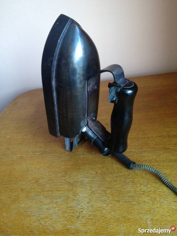 STARE CIĘŻKIE ŻELAZKO ELEKTRYCZNE pomorskie Malbork