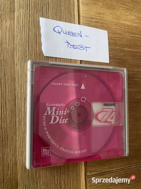 Mini Disc Maxell 74 min mazowieckie Warszawa