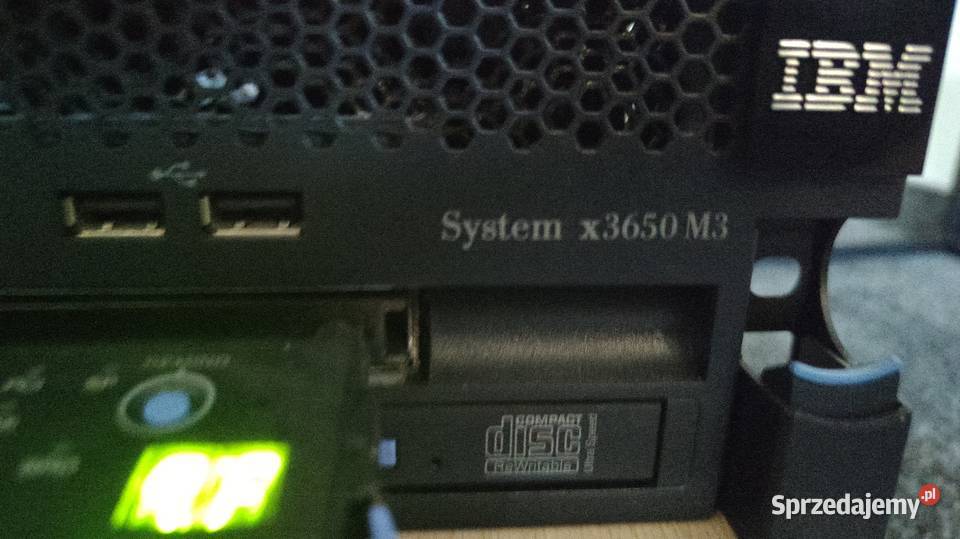 Serwer 2U IBM X3650 M3 2xE5506 213GHz 64GB Kraków