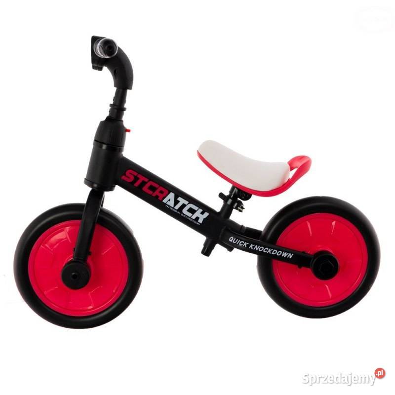 EUROBABY ROWEREK BIEGOWY PLUS PINK 2w1 Bielsk Podlaski