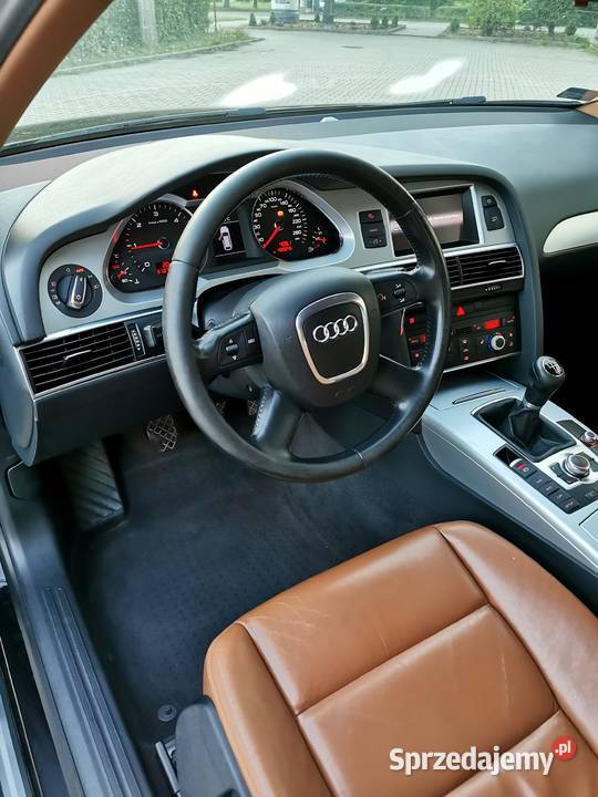 Audi A6 C6 lift 20 TDI 170 I właściciel 12 lat czarny A6