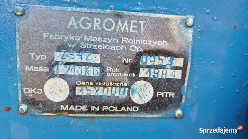 Kombajn ziemniaczany Karlik Z642 Kombajny Dodów