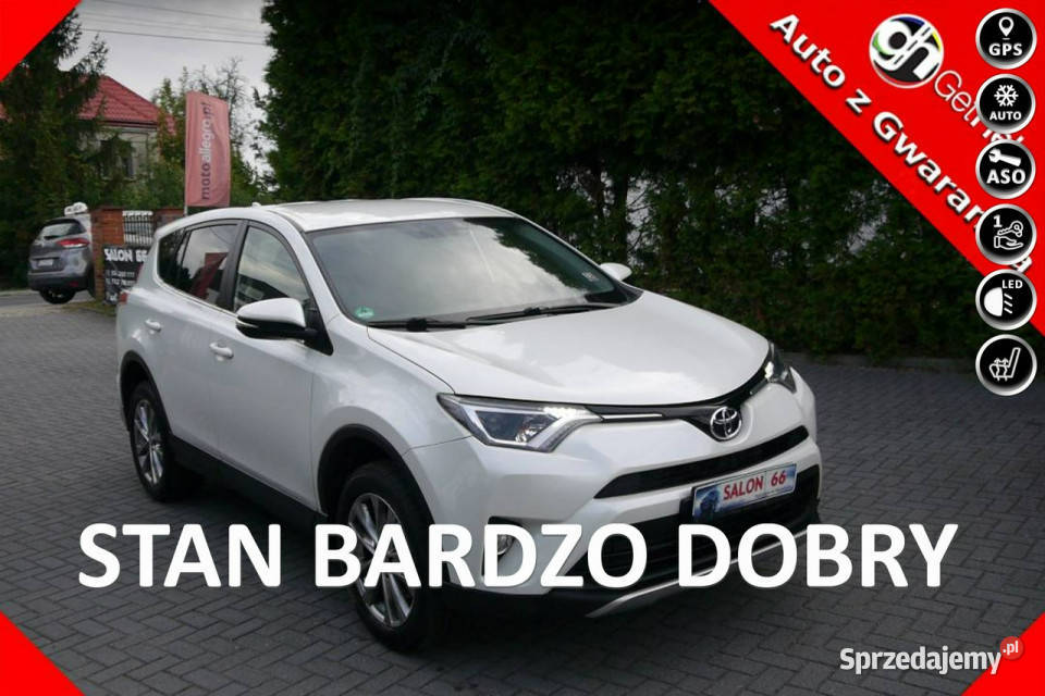 Toyota RAV4 20d Led Navi Stan b 100bezwypadkowy światła przeciwmgielne Częstochowa