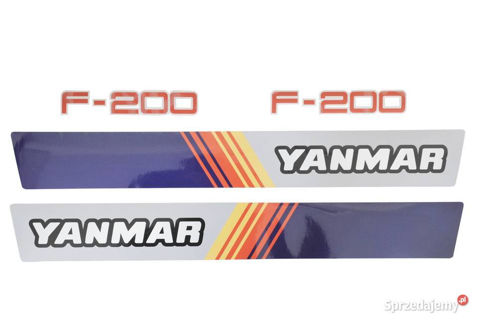 Naklejki Yanmar F200 Tajęcina