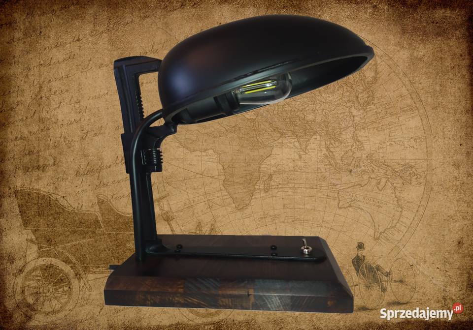 Autorska lampa LOFT unikat LoveLoft Łódź