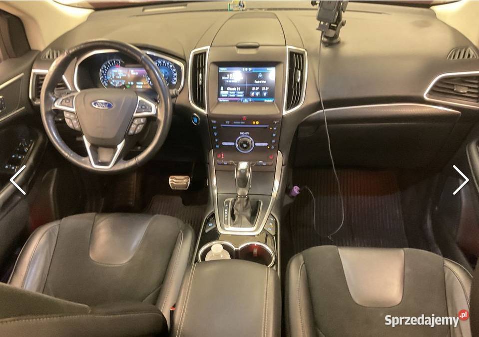 Ford Edge 20 TDCi TwinTurbo 4WD STLine kurtyny powietrzne Gdańsk