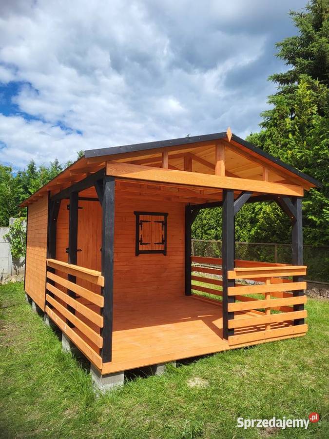Domek ogrodowy narzędziowy z tarasem montaż kraj wielkopolskie Poznań