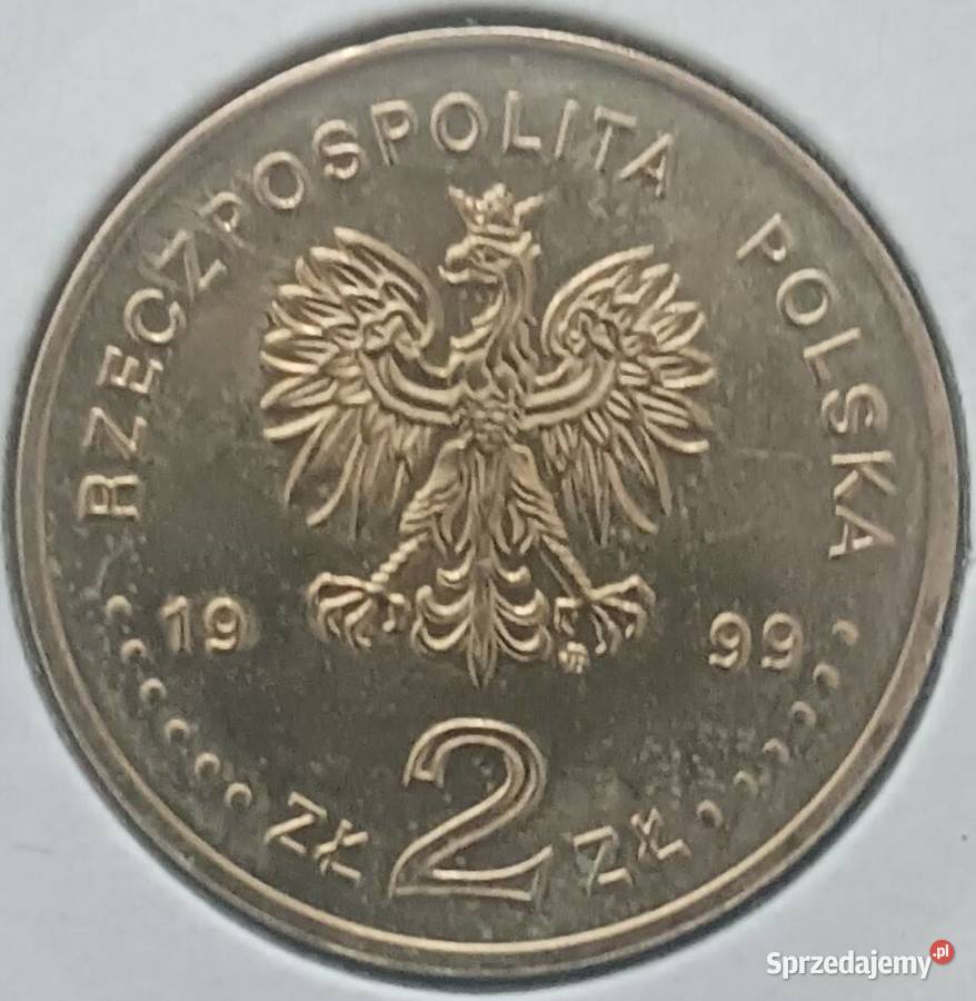 2 Jan Łaski Reformator Kościoła 1999 r mennicze wielkopolskie Konin