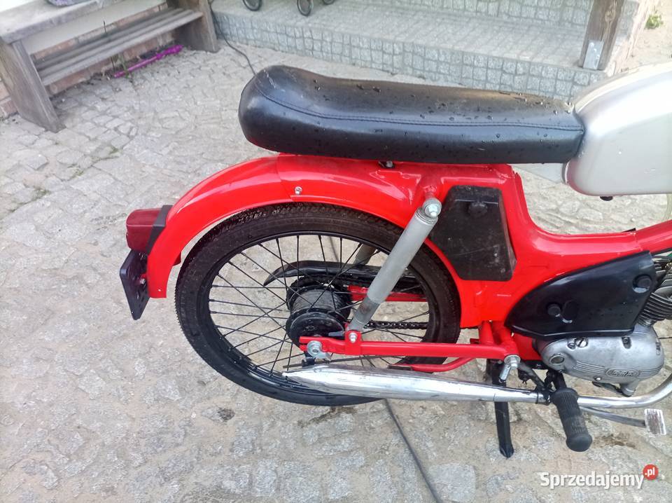 Motorower komar zarejestrowany Nowogród Bobrzański
