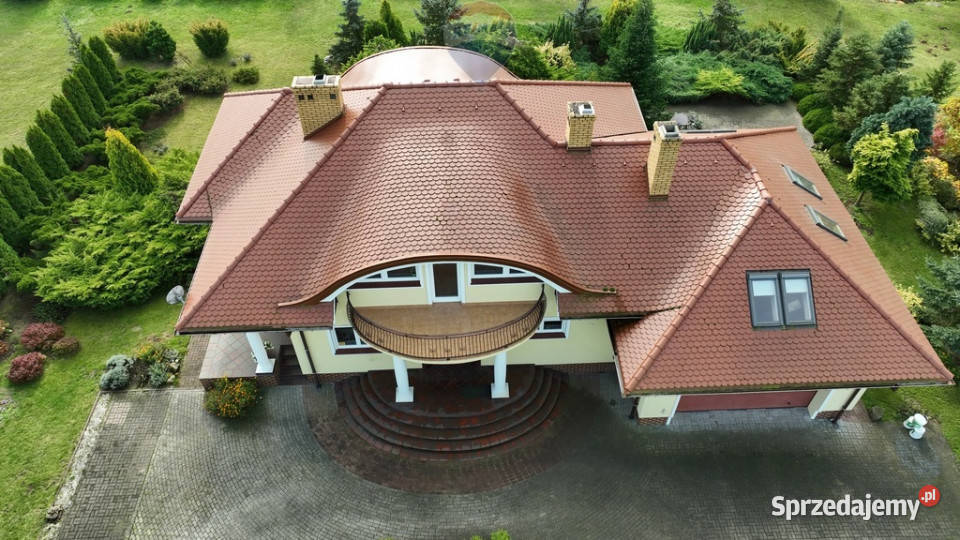 WILLA 310m na 25 HA RZEKA OGRÓD NISKIE KOSZTY Sprzedaż Stara Biała