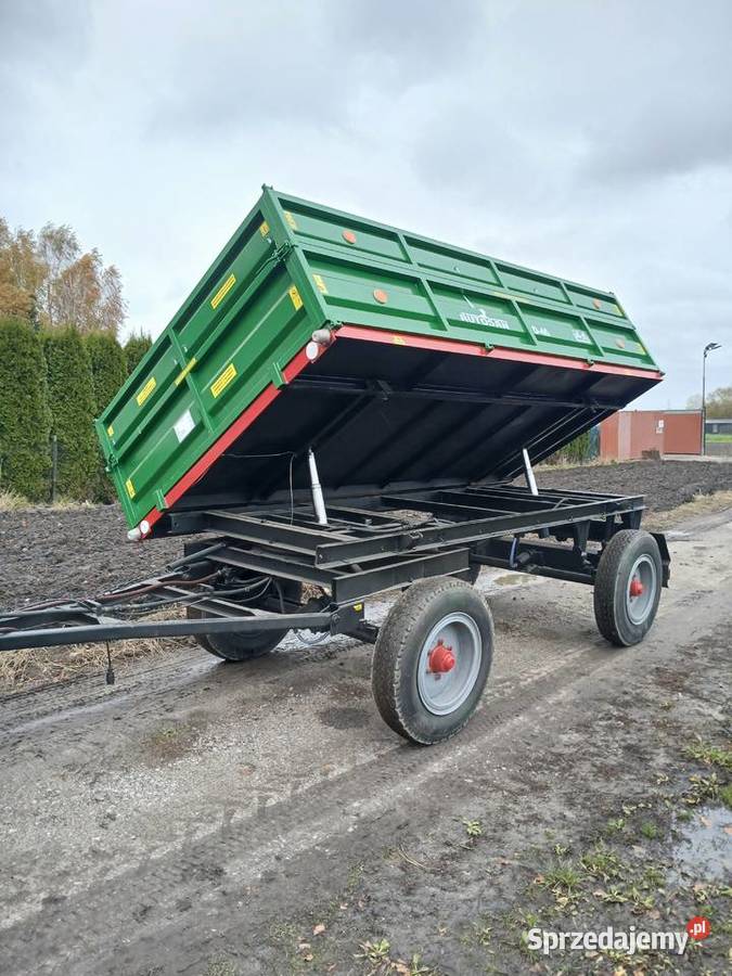 Przyczepa wywrotka d46 łódzkie Rzgów