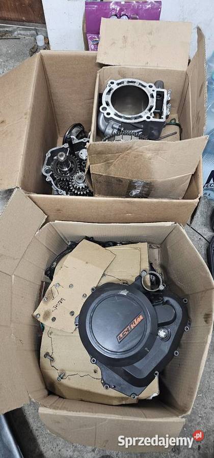 Ktm smc690r uszkodzona skrzynia biegów elektryczny starter Syców