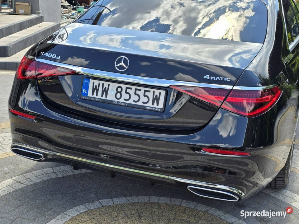 Mercedes S 400 Long 4Matic AMG Salon Iwłaściciel serwisowany w ASO Skępe