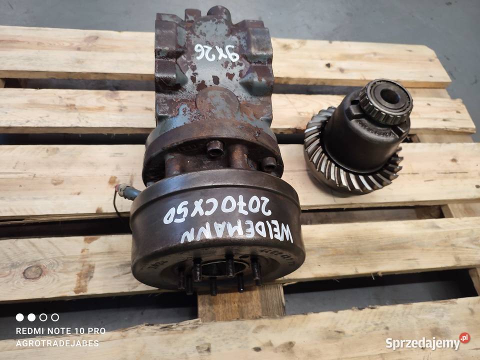 Dyferencjał 9x26 Weidemann 2070 CX 50 wielkopolskie Wilkowo