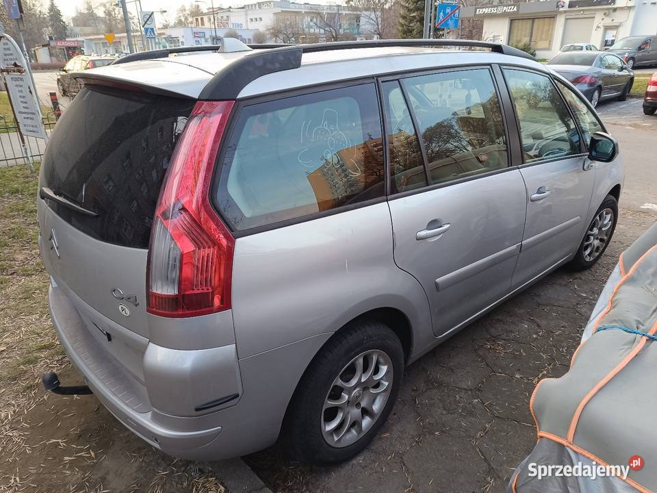 CITROEN C4 GRAND PICASSO 18 BENZYNAGAZ 125KM C4 Grand Picasso Warszawa sprzedam
