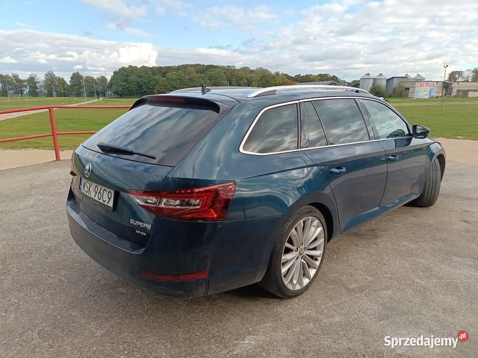 Skoda Superb 3 190 4x4 DSG komputer pokładowy podlaskie