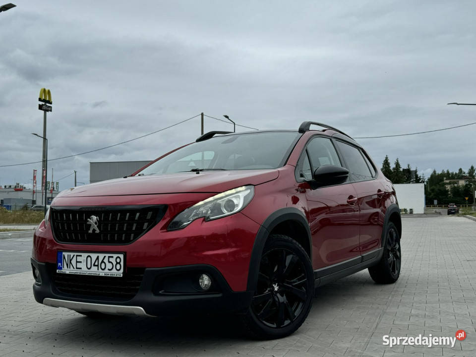 Peugeot 2008 12 131 LED GTLINE Nawigacja Kamera czujnik parkowania Mrągowo sprzedam