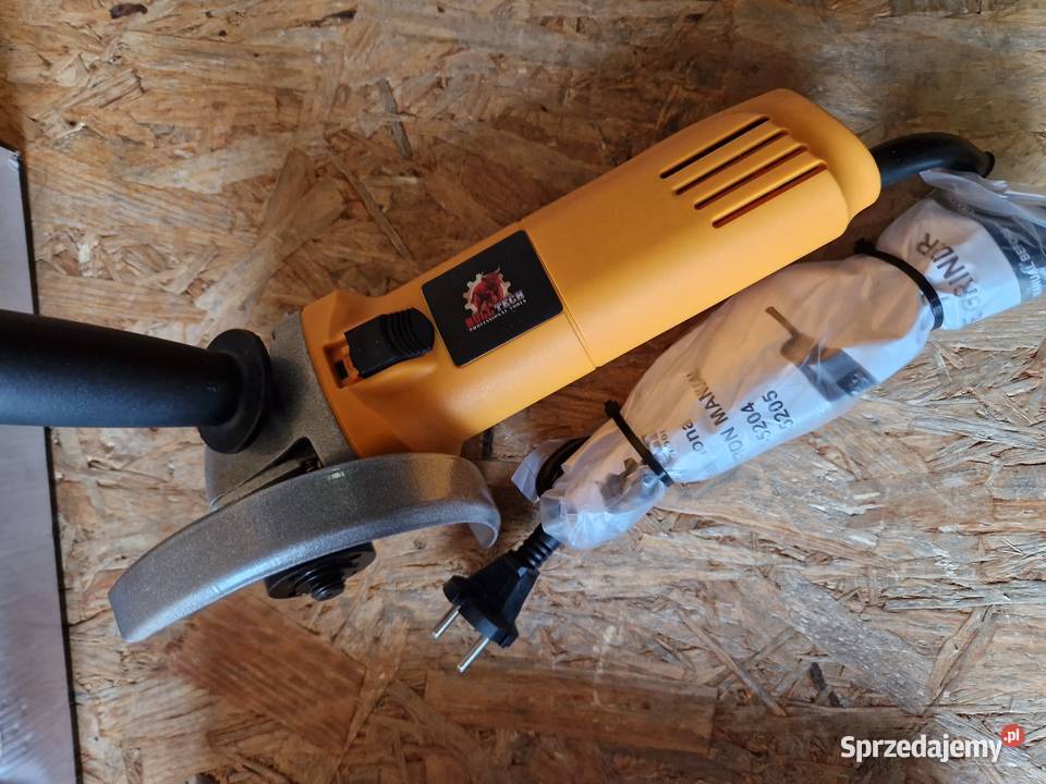 MOCNA SZLIFIERKA KĄTOWA 1350W 125mm KĄTÓWKA Z Szlifierki i polerki Głogowa