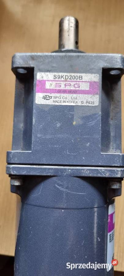 Motoreduktor SPG 90W 230V 2001 Korea stan Produkcja Mazańcowice