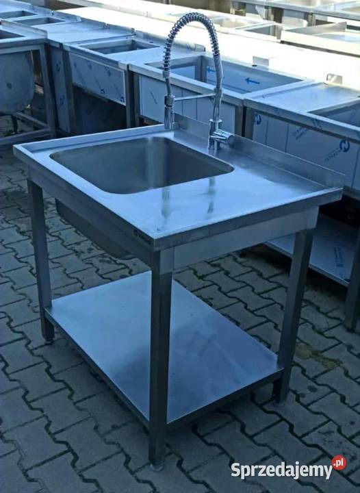 Zlew 1 Komorowy z Półką STALGAST 907085 S 1203O Ostrów Wielkopolski