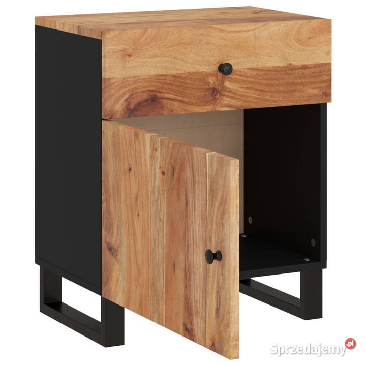 Szafka nocna 50x33x60 lite drewno akacjowe Nocne Warszawa