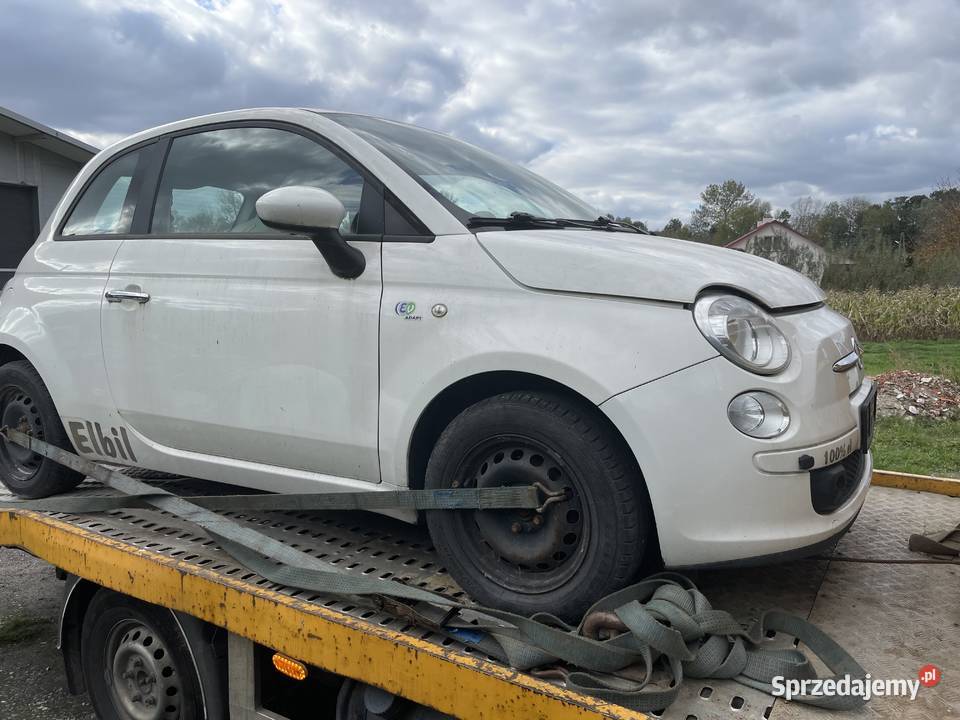 Fiat 500 elektryk w całości czesci Przeworsk