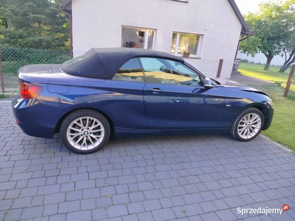 BMW 220i cabrio 16r Benzyna 20 biturbo klima Radomsko