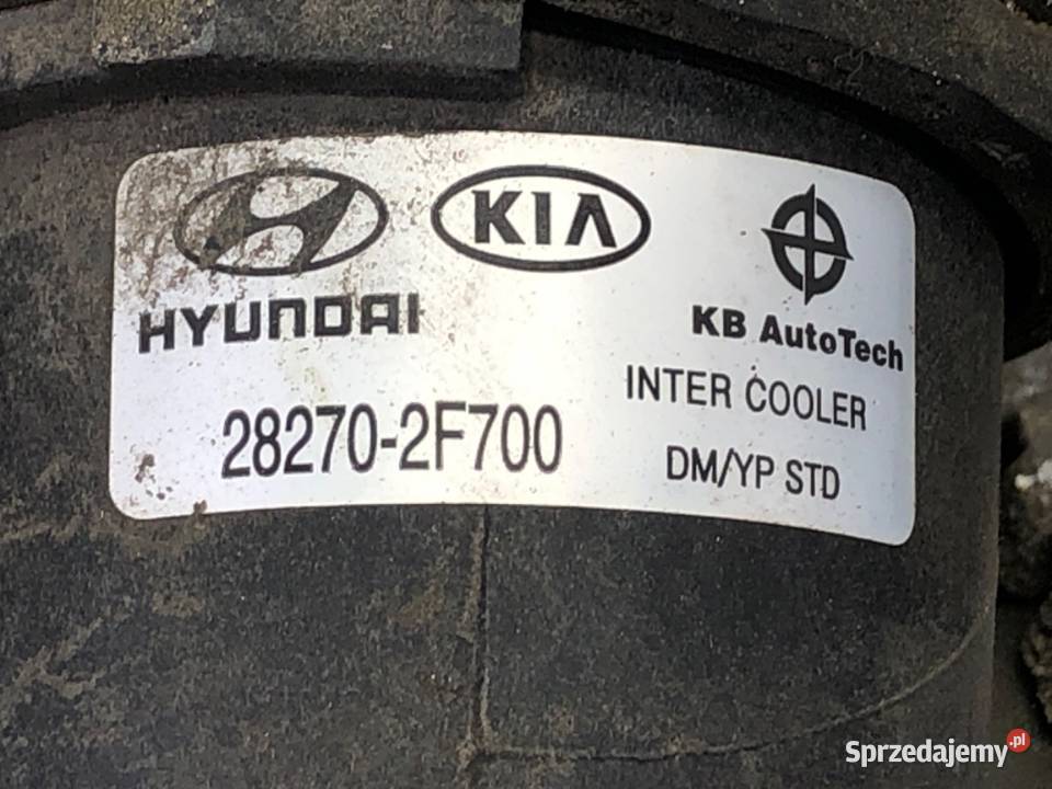 INTERCOOLER HYUNDAI SANTA FE III 282702F700 22