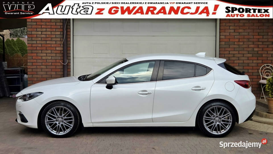Mazda 3 20 165SkyActivNAWIGACJA HeadUpBIAŁA Aleksandrów Łódzki