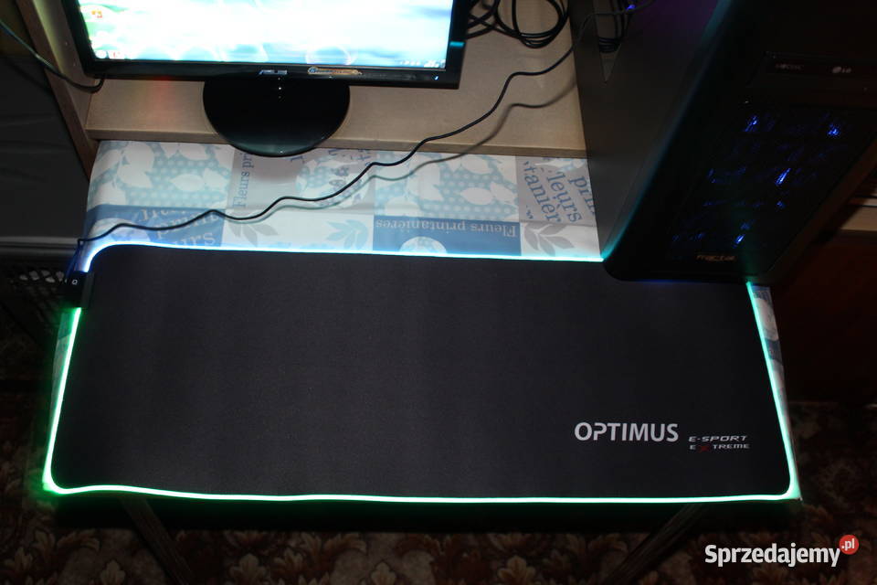 Podkładka Optimus ESport Duża RGB LED Nowa Chorzów