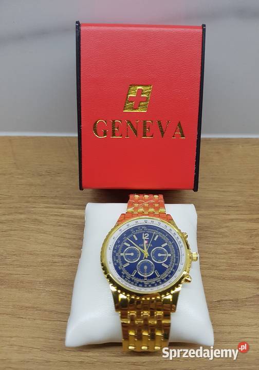 Zegarek GENEVA No40 Nowy 100 Sprawny Golina sprzedam