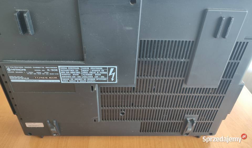 TV Radio Cassette Recorder K50E Pozostałe Jelcz-Laskowice sprzedam