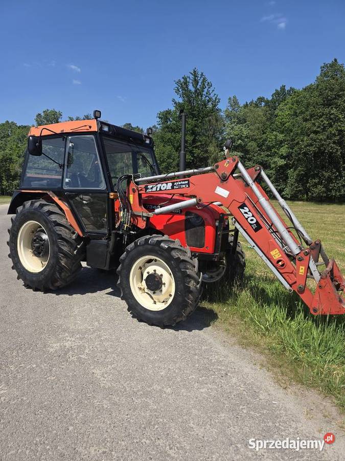 ZETOR 7340 Oryginał z TUREM krajowy turbo 6340 i Zetor śląskie Tychy