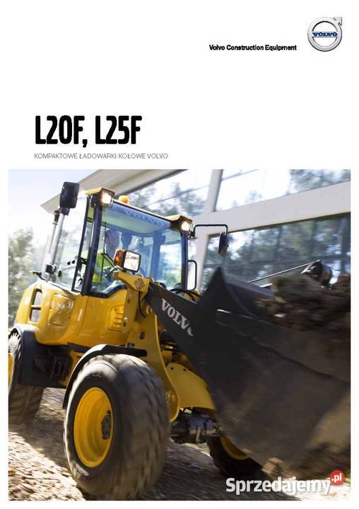 Instrukcja napraw Volvo L20F L25F Pozostałe Szamotuły sprzedam